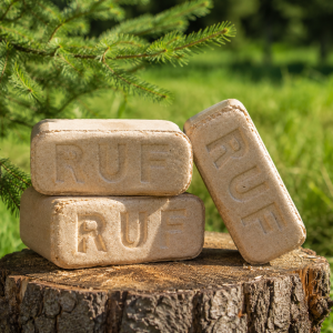 САЙТ Брикет топливный RUF хвоя, 12 шт/упак