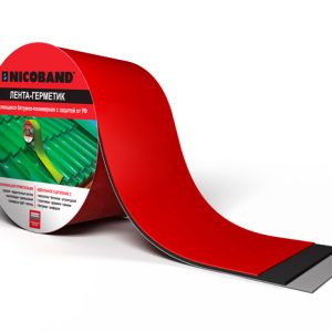 NICOBAND Самоклеящаяся герметическая лента  10м*10см, коричневый