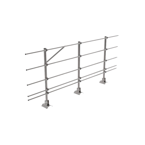 Кровельное ограждение FACHMANN KO/UN/1200-3-3000
