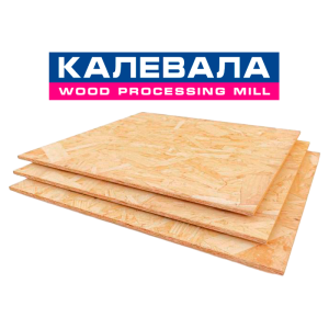 Плита OSB-3 Калевала-ЭКОДОМ 09*2500*1250 мм